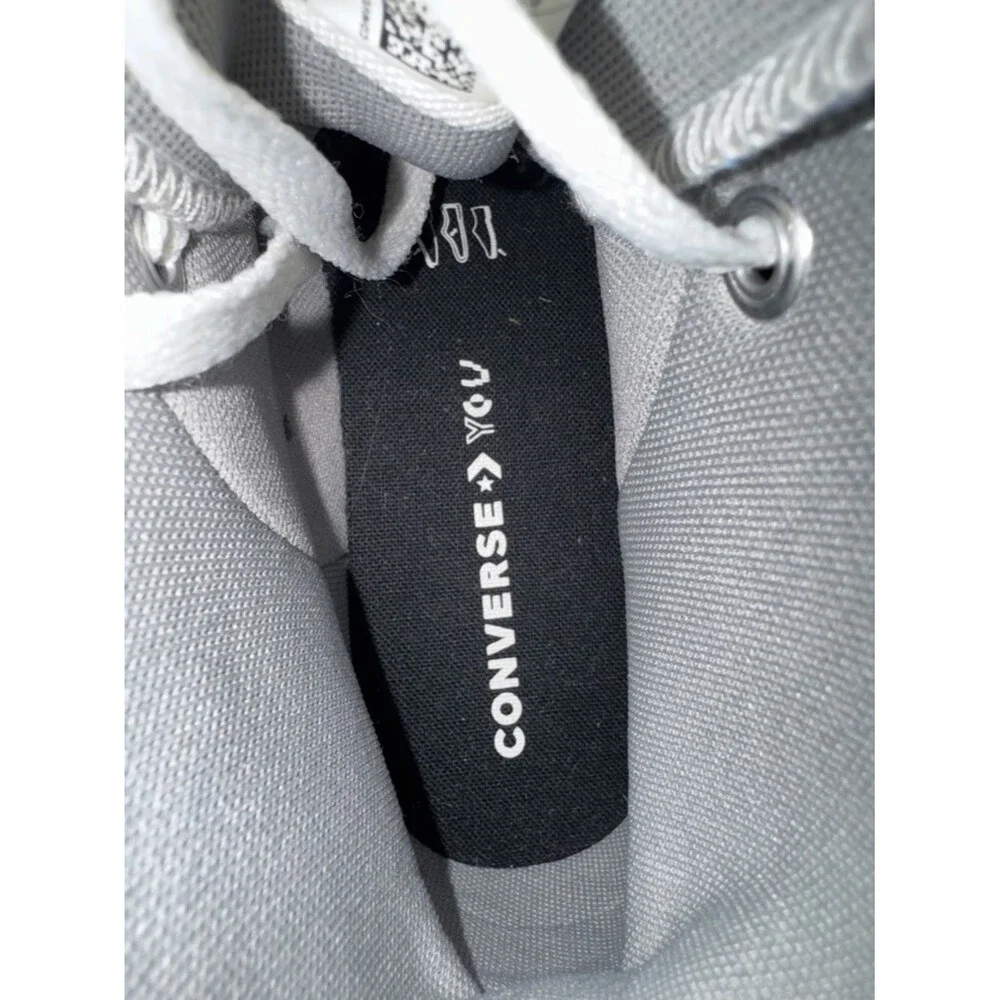 Converse Custom All Star Lugged High Top Platform Sneakers In Black And Blue - Picture 3 of 16